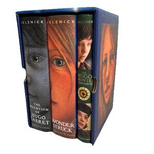 Box Set 3 BRIAN SELZNICK's Books:Hugo Cabret, Wonder Struck,Hugo Movie Companion
